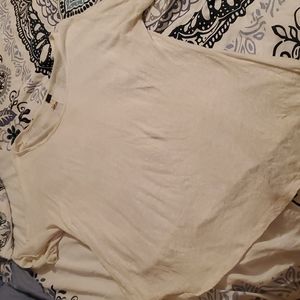 Free people angled hem T shirt
